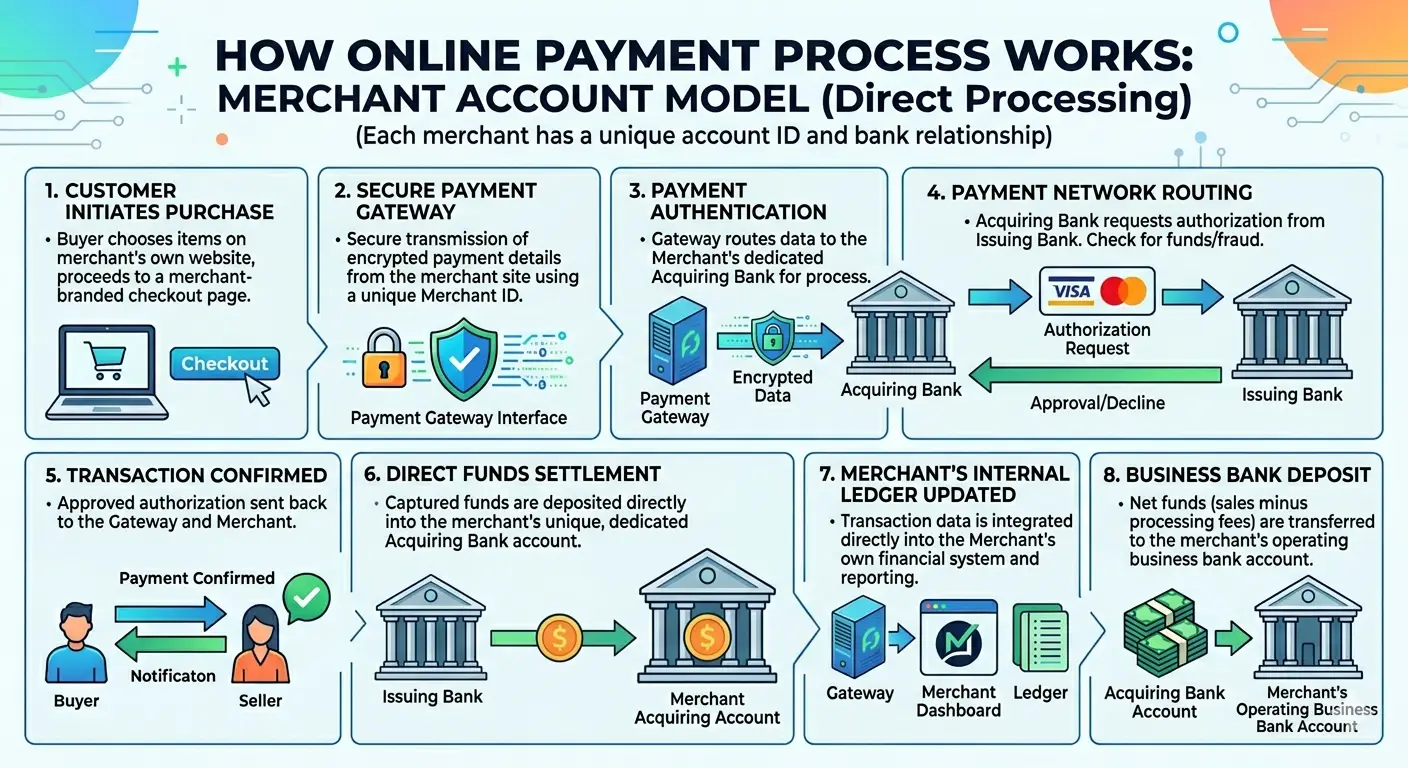 How merchant account payment works