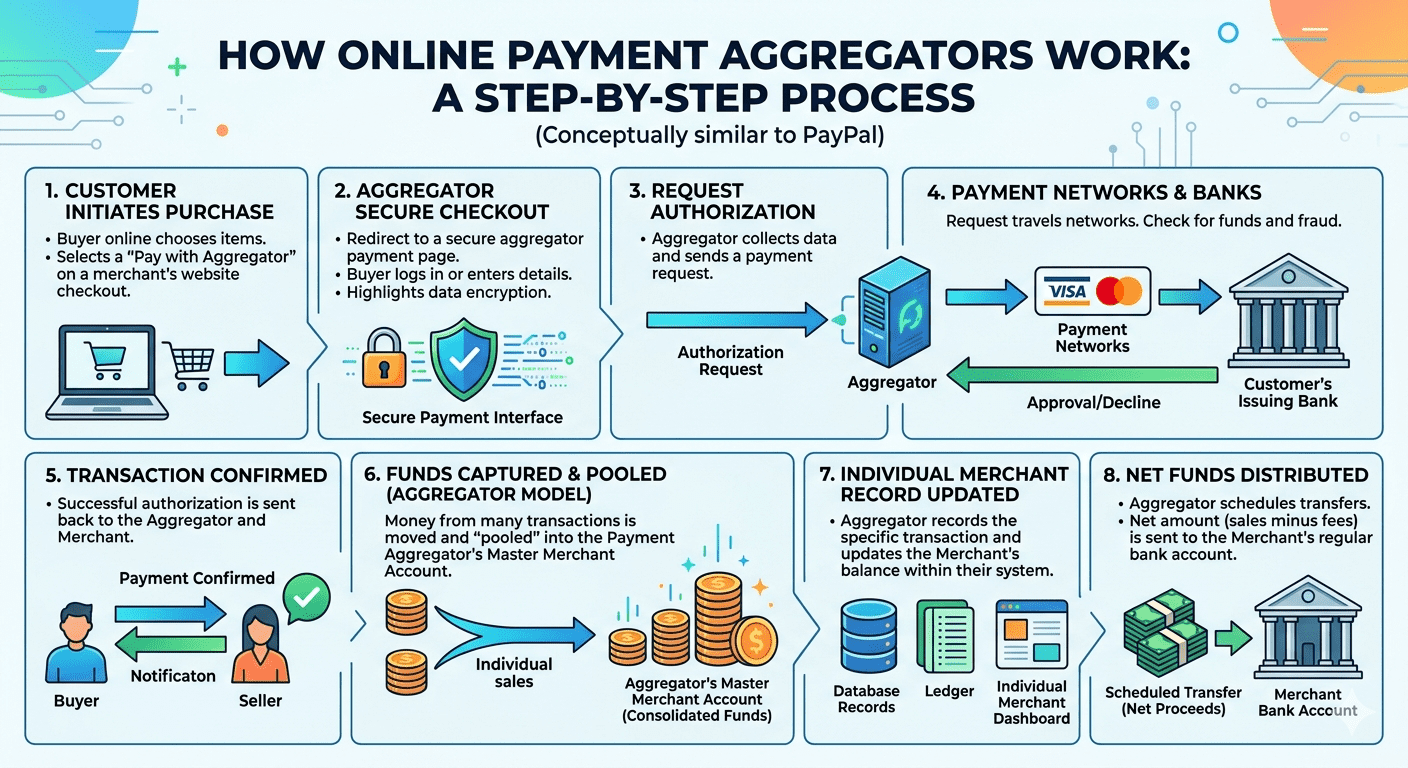 How payment aggregators work